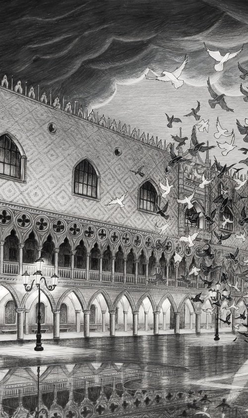 Doge's Palace in Venice by Graham McKenzie-Smith