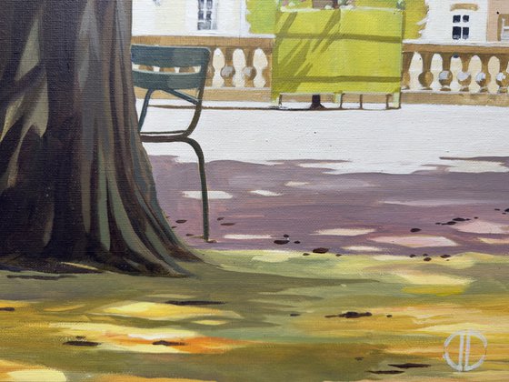 Summer Jardin Du Luxembourg Paris