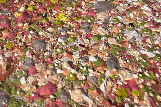 Soft Light Between Petals