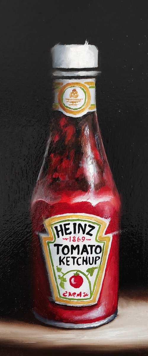 Heinz Tomato Ketchup still life by Jane Palmer Art