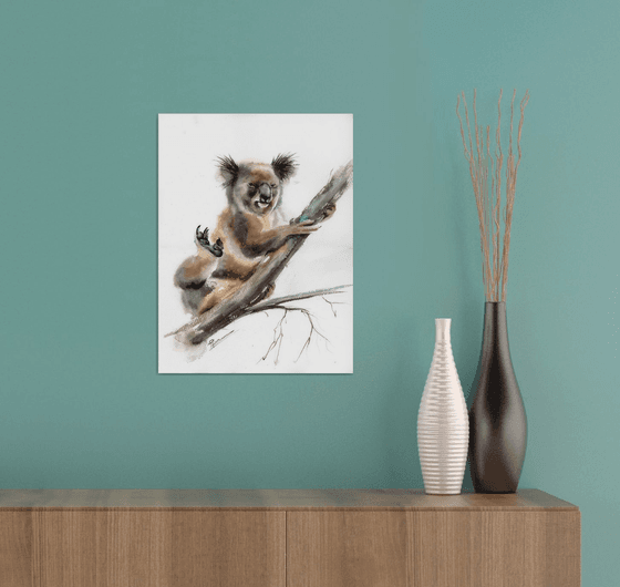 Playful Koala