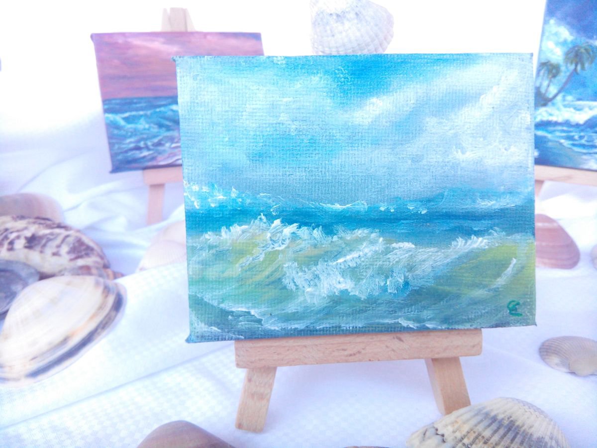 Miniature #012 - Easel included by Gianluca Cremonesi