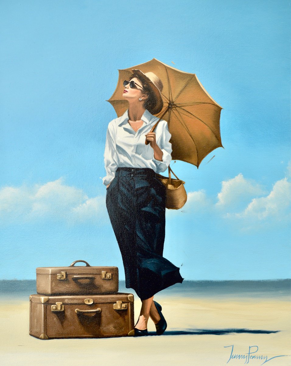 Alighting A Cruise Too Early By Johnny Popkess, 16 X 20, Artwork For Sale On Artfinder