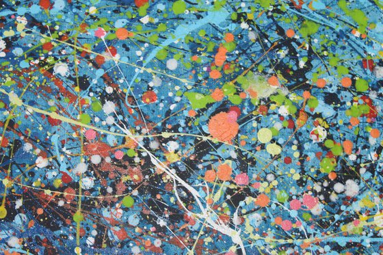 Blue Future - Tribute a J.Pollock by Juan Jose Garay