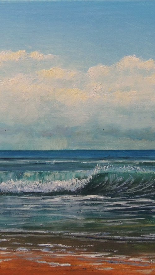 Breaking Wave by Paul Narbutt