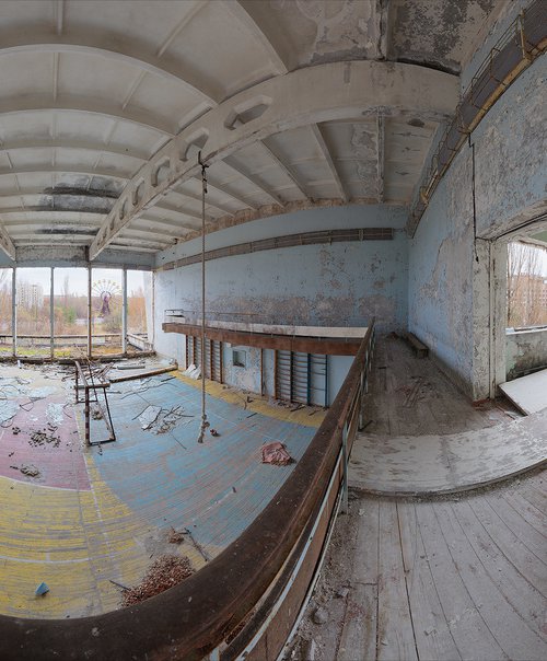 #76. Pripyat Center Gym 1 - XL size by Stanislav Vederskyi