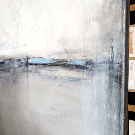 Gray with blue II
