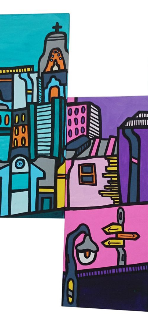 City Of Colour 1 by Kev Munday