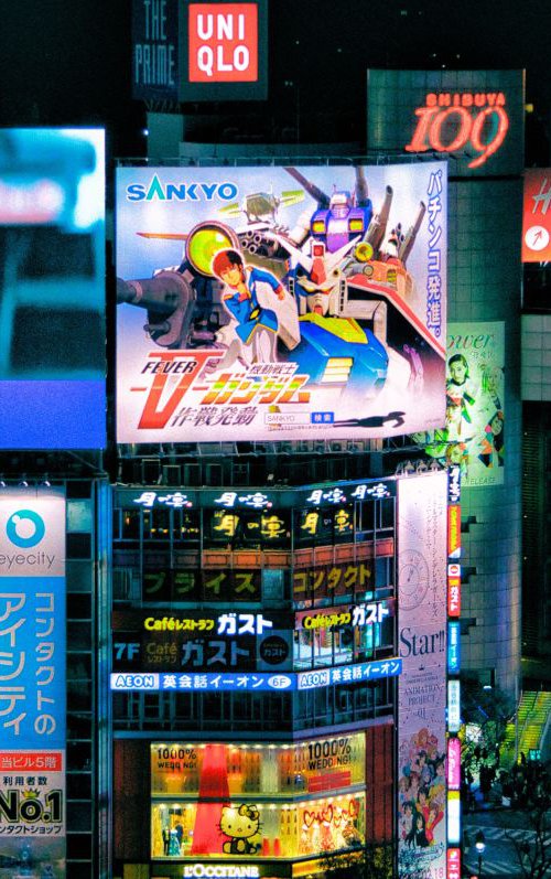 Shibuya Lights by Marc Ehrenbold