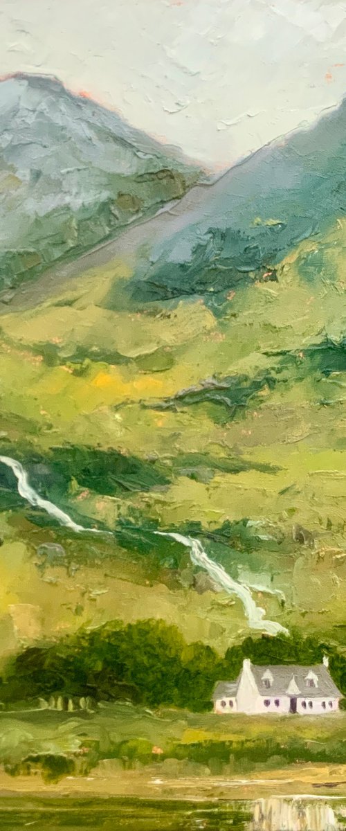 Among the Scottish Mountains by Alexandra Jagoda (Ovcharenko)