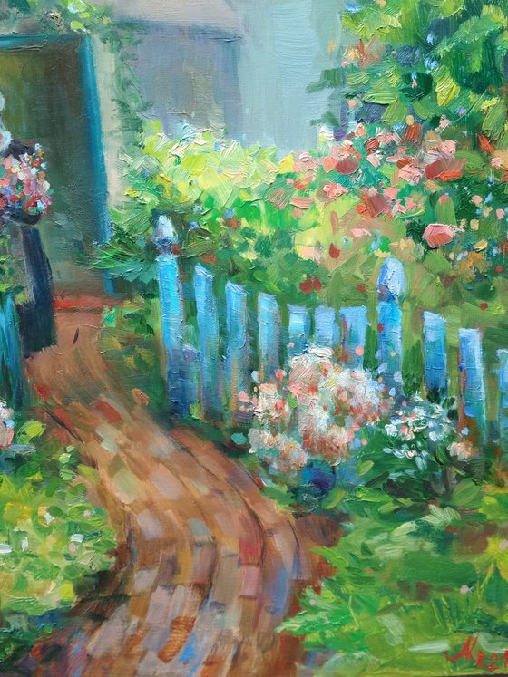 By the Cottage Gate