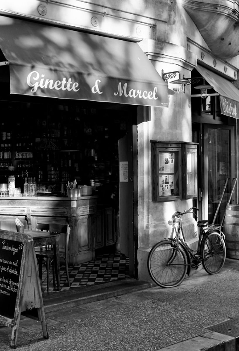 Ginette & Marcel Cafe - Avignon France by Stephen Hodgetts Photography