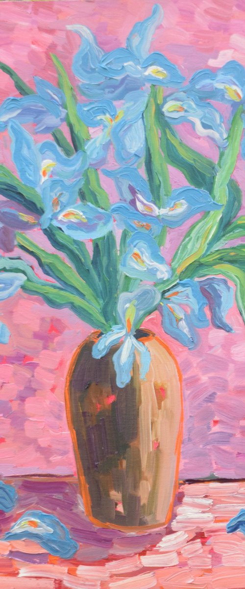 Irises by Kirsty Wain