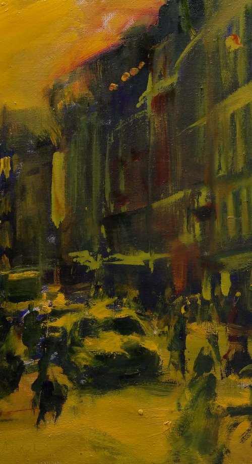 Paris, Faubourg St Antoine 11h by Manuel Leonardi
