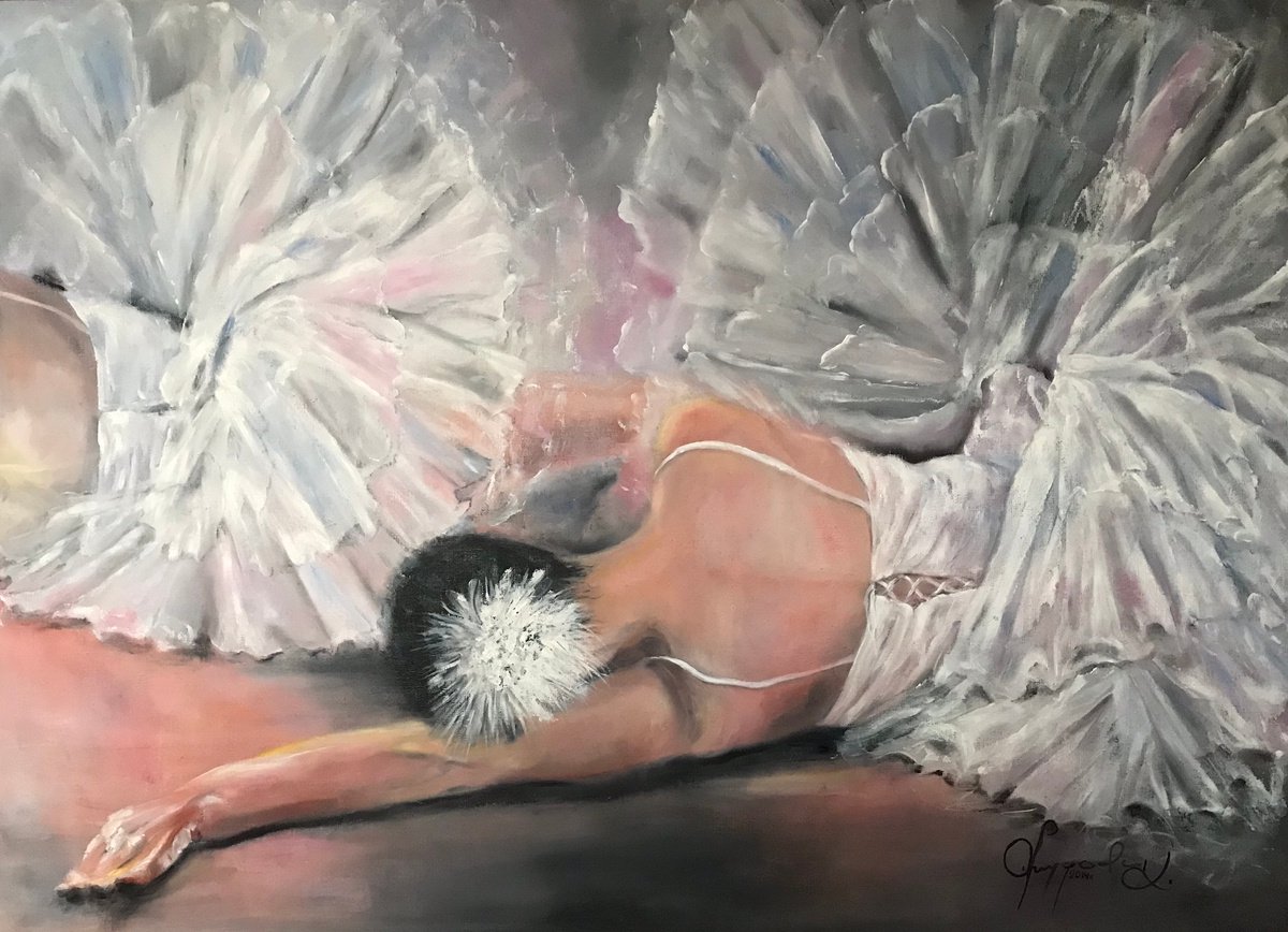 Ballet Dancer by Krystyna Przygoda
