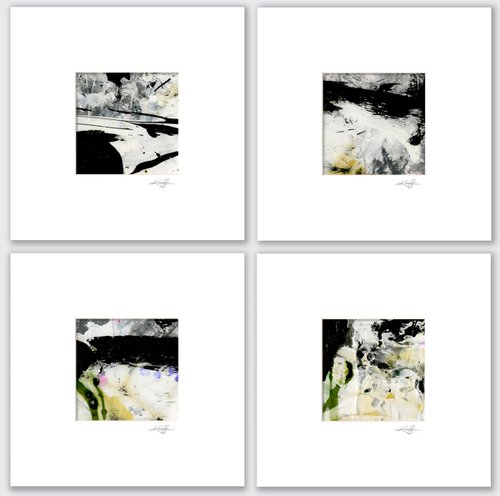 Under A Magic Spell Collection 2 - 4 Abstract Paintings by Kathy Morton Stanion