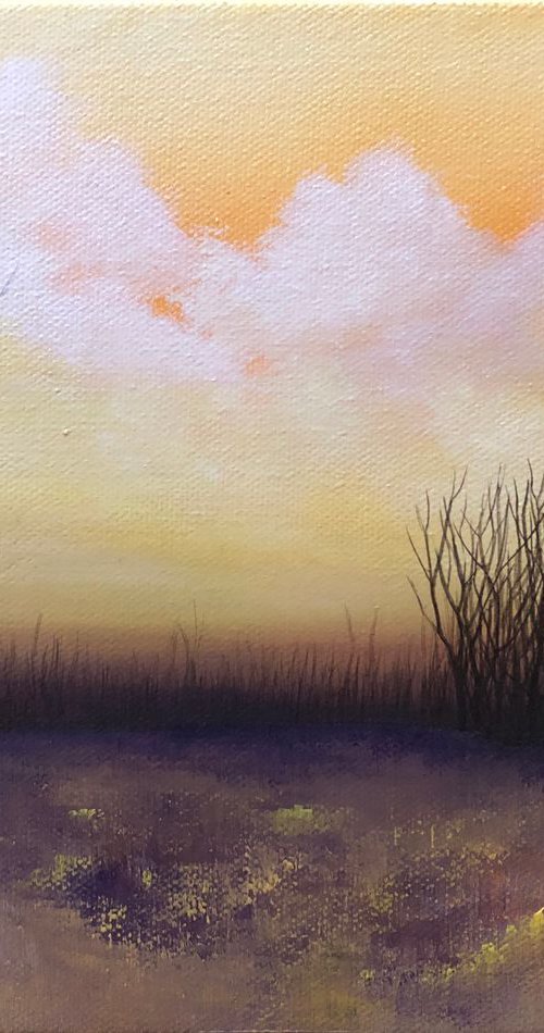 Yellow Dusk by Faith Patterson