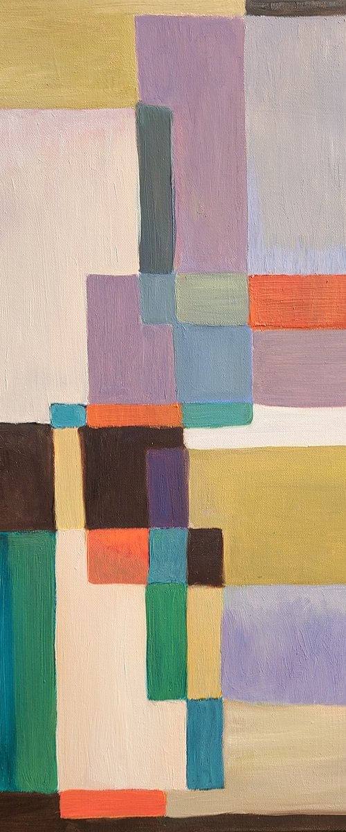 Untitled squares and rectangles by Stacy Neasham