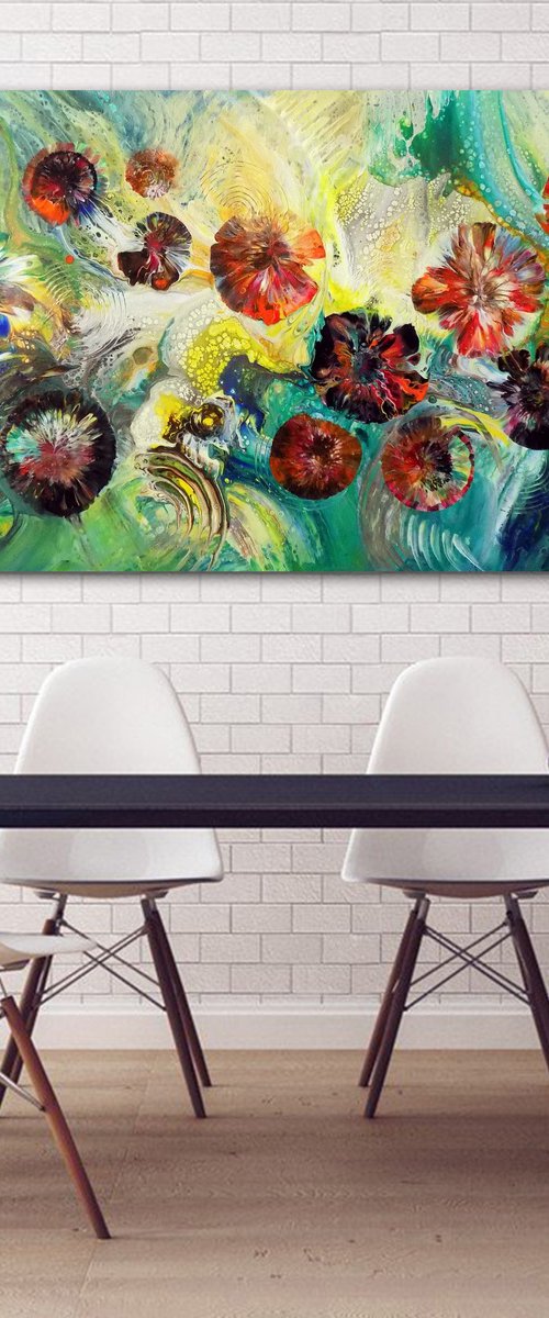 Ethereal Bloomscape by Areti Ampi