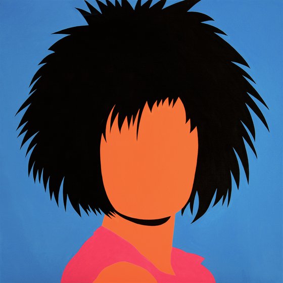 Faceless Portrait - Siouxsie Sioux (Siouxsie and the Banshees)