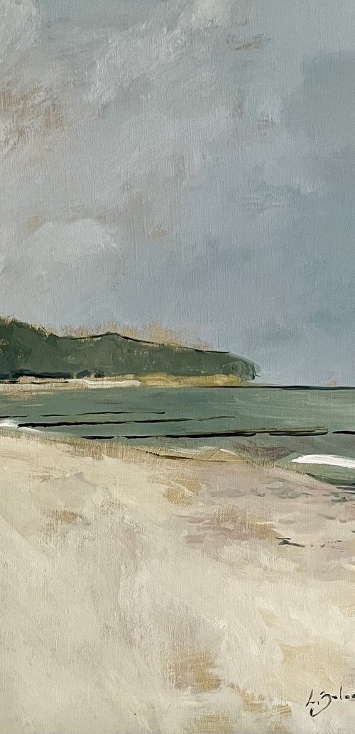 Sky and sea. Beach and forest. by Irina Zelenina