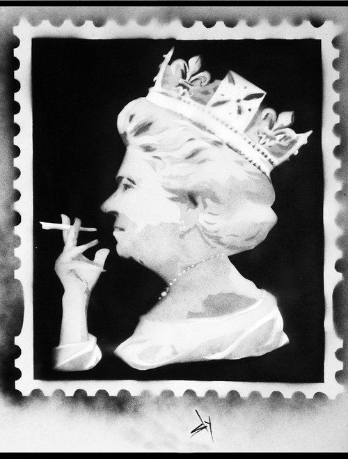 Spliff Queen (special edition on The Daily Telegraph). by Juan Sly