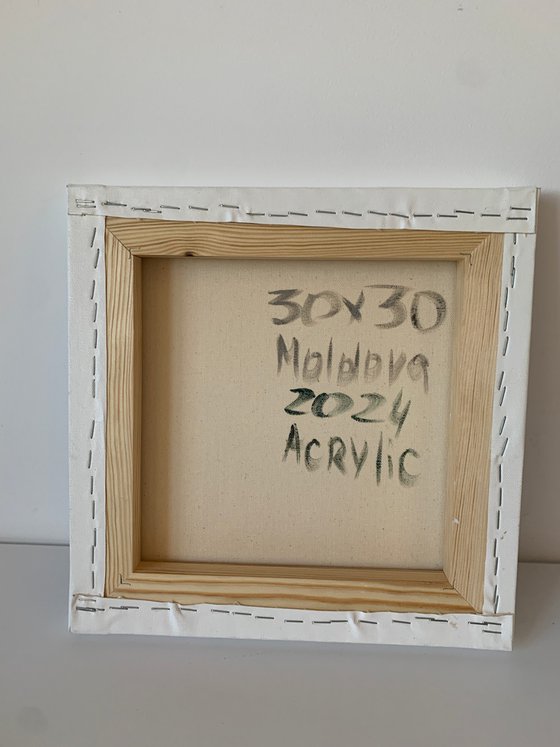 Magnolia white petals Flowers set