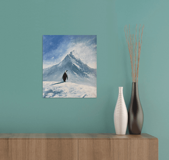 Lonely penguin, but why?