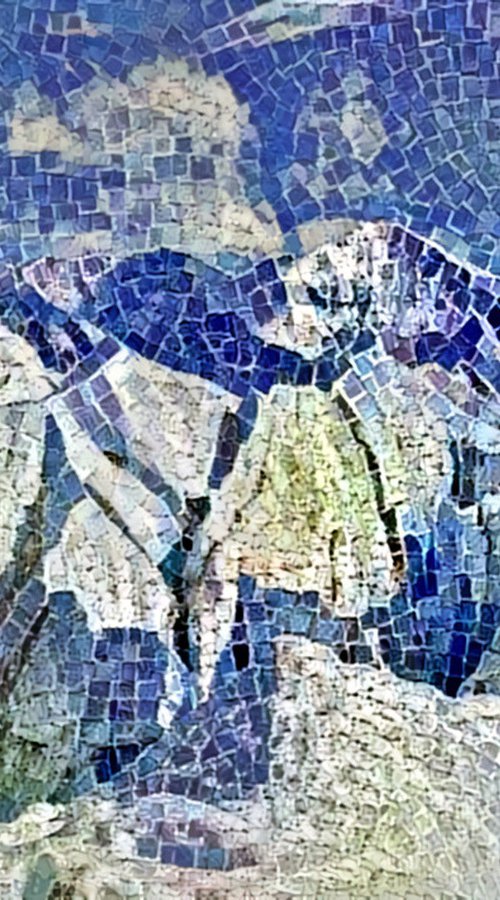 Mosaic glacier N4 by Danielle ARNAL