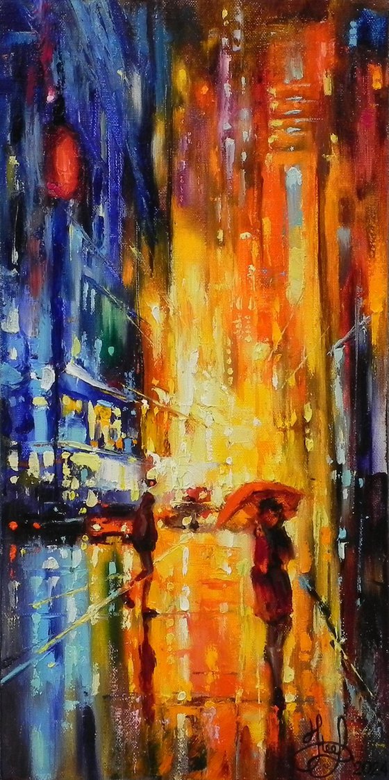 "Cityscape" Original art