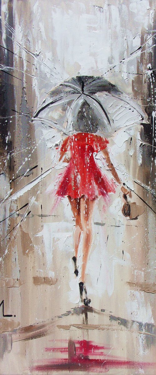 " SPRING RAIN " by Monika Luniak
