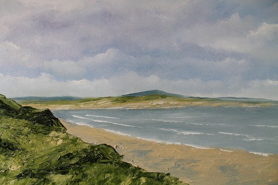 Dundrum from the dunes