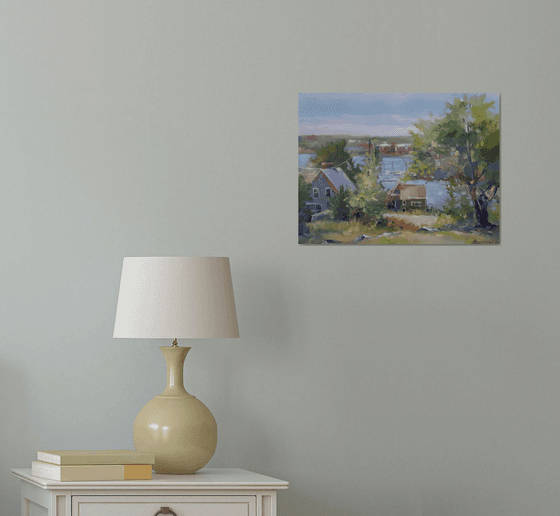 Plein air at Scott Manor