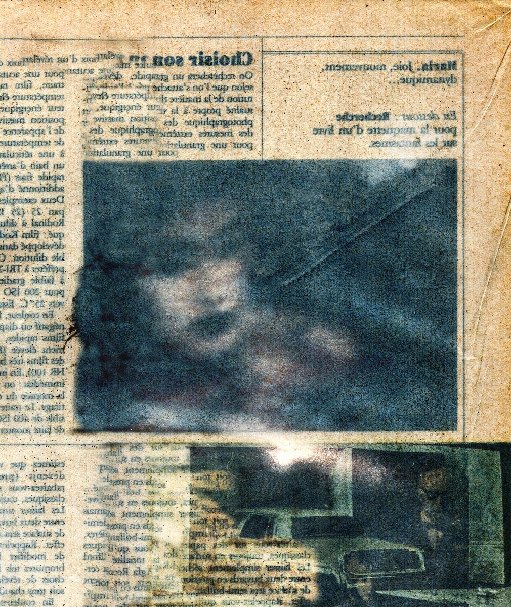 Portrait Photograph By Philippe Berthier, 24 X 28", Fait Divers........, Original Artwork