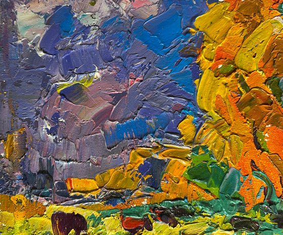 In the autumn meadows