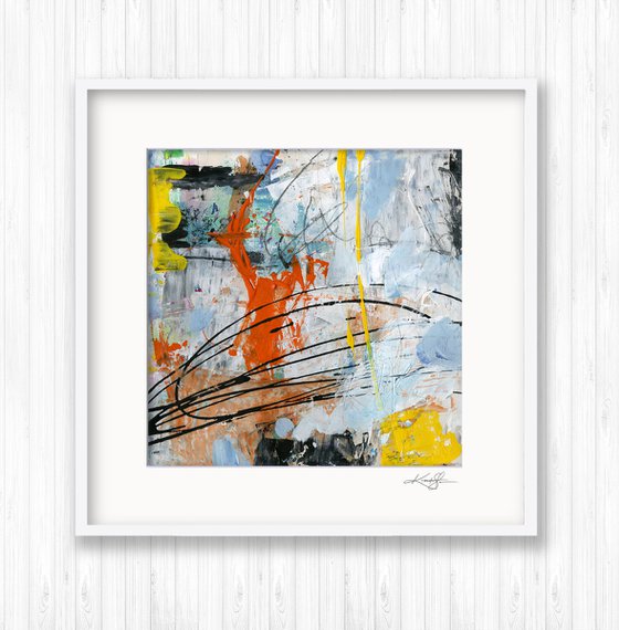 Let's Play! - Abstract Painting by Kathy Morton Stanion