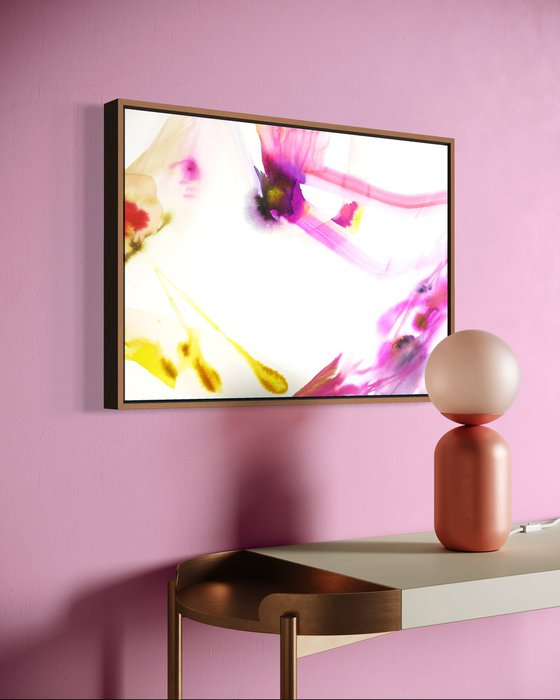 Innesti 24 - Abstract floral watercolor