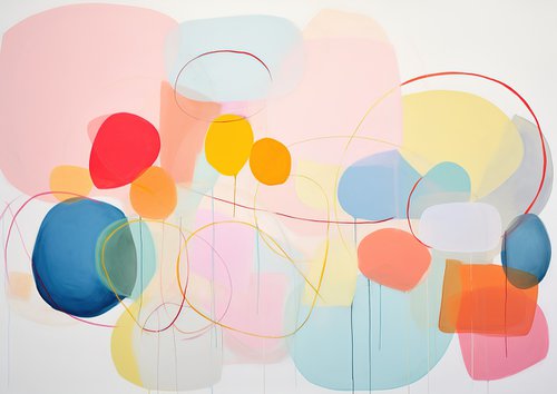 Soft colors and airy compositions 20122312 by Sasha Robinson