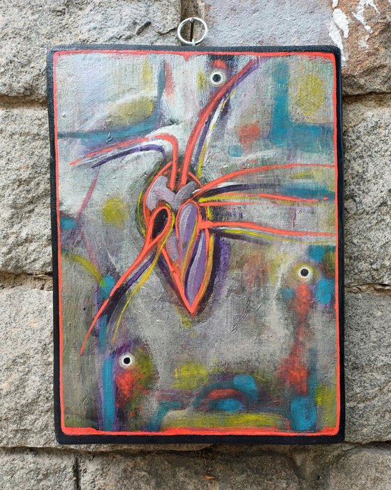 Composition with heart-XI