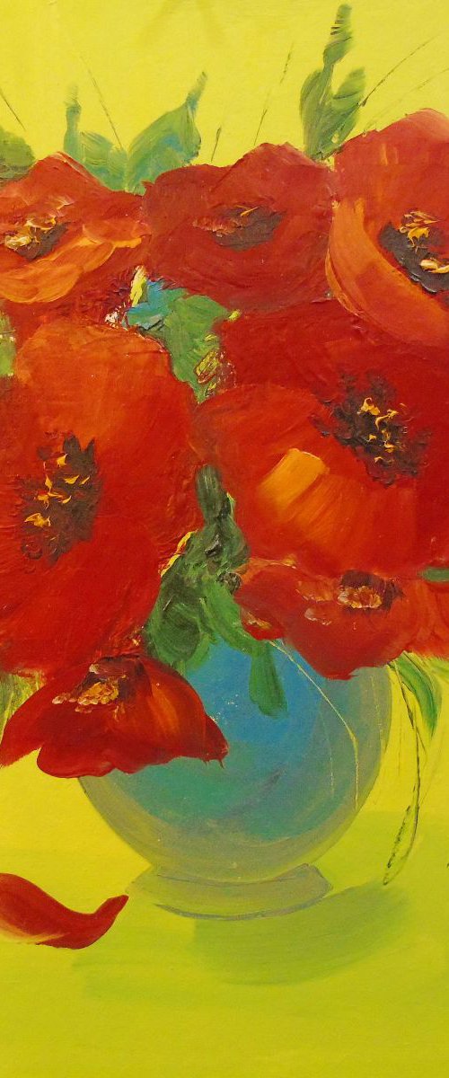 Bouquet of poppies by Family