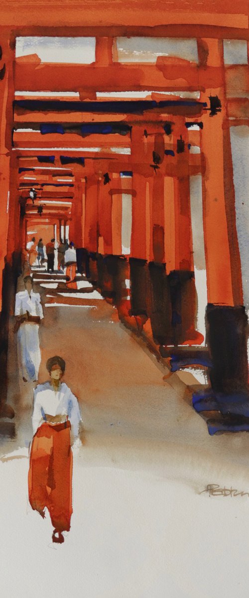 Path under the thousand gates by Prashant Prabhu