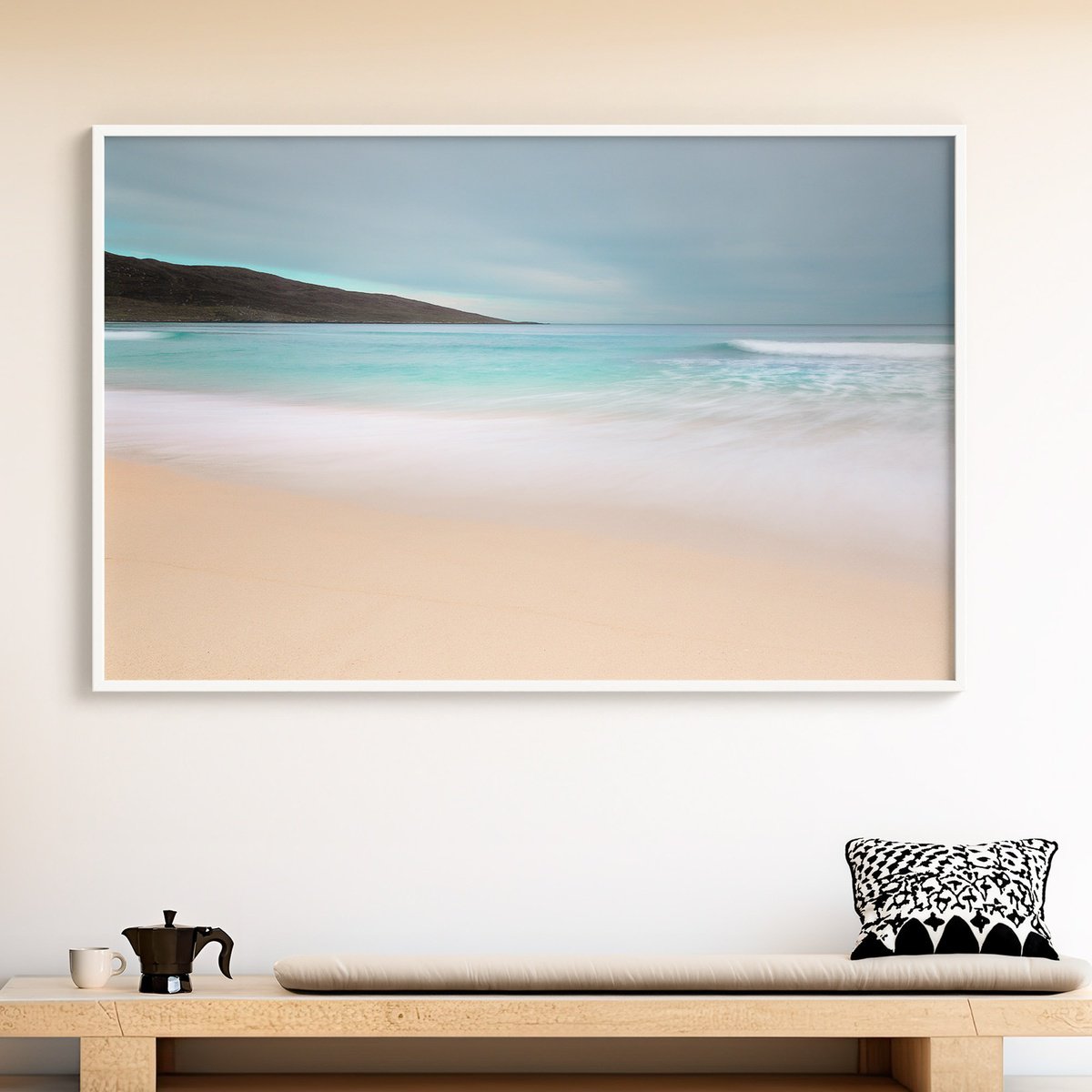 Impressionistic Landscape Photograph By Lynne Douglas, 64 X 44", A Moment Of Peace, Original Artwork