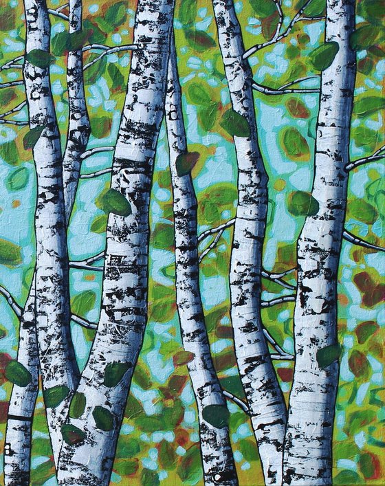 Birch Forest Light
