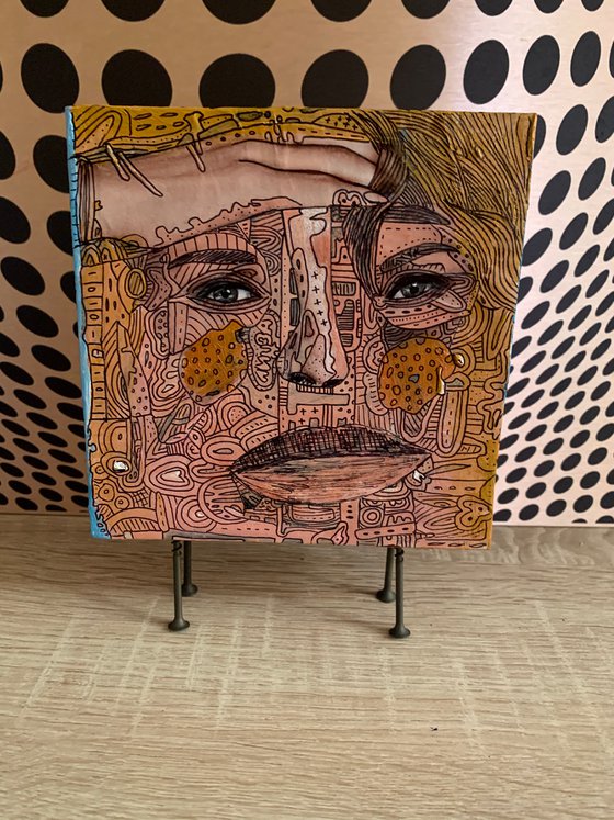 Wood human #65