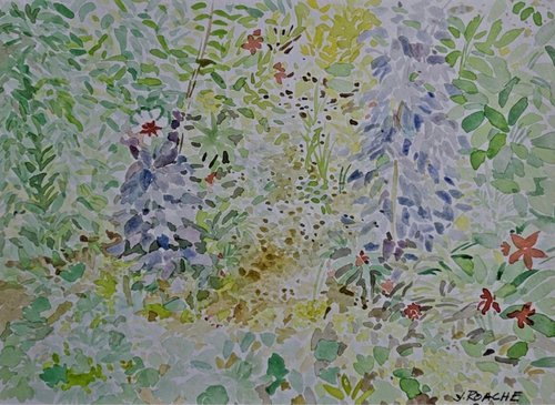 Garden at Giverny Ii by Joseph Roache
