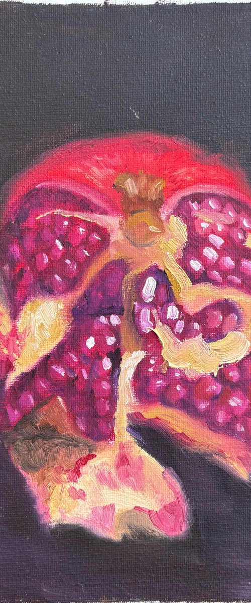 Still life with pomegranate by Dmitry Fedorov