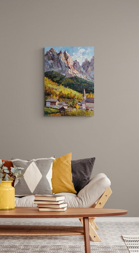 Sunlit Dolomites
