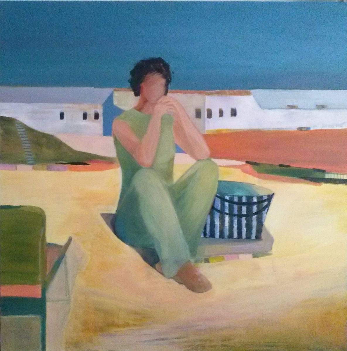 Silence By Nadya Peovska, 35 X 35, Artwork For Sale On Artfinder