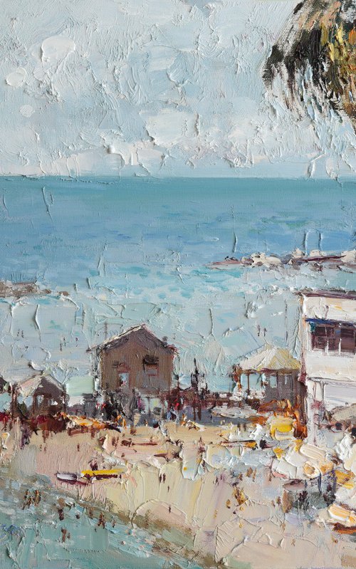 Hilton Beach, Tel Aviv by Anastasiia Valiulina