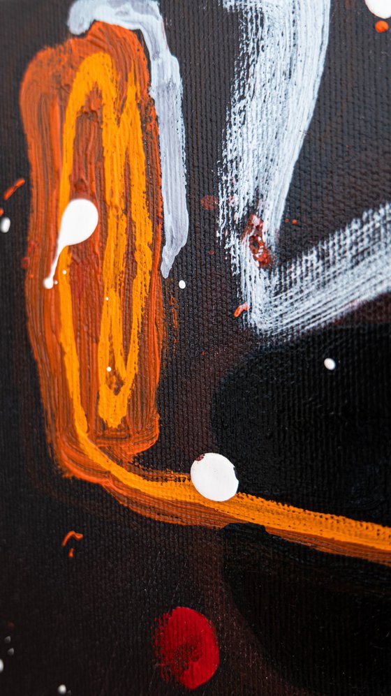 Abstract 3 Set (8"x8")